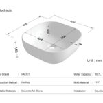 Casting Mold for Moon-shaped Countertop Sink