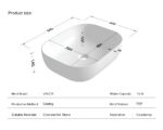 Casting Mold for Moon-shaped Countertop Sink (Copy) - Image 4