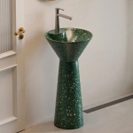 Casting Mold for Artistic Pedestal Sink VC-WL4286