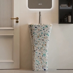 Casting Mold for Artistic Pedestal Sink VC-WL4384