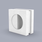 Casting Mold for Semi-Circular Hole 3D Breeze Block - Image 3