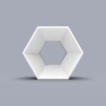 Casting Mold for Hexagonal 3D Breeze Block
