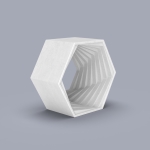 Casting Mold for Hexagonal Hole 3D Breeze Block - Image 2