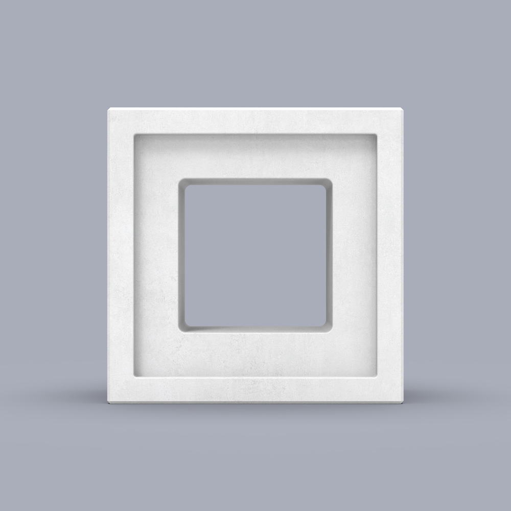 casting-mold-for-square-hole-3d-breeze-block-front-01.jpg Casting Mold for Square Hole 3D Breeze Block - Image 1