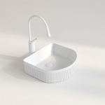 Casting Mold for Fan-shaped Stripes Countertop Sink