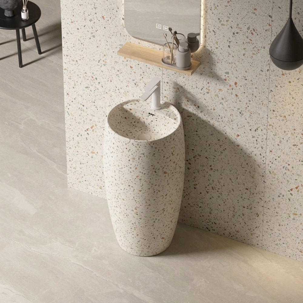 floor-standing-cylindrical-pedestal-sink-concrete-or-artificial-stone-casting-mold-img1 Casting Mold for Floor-standing Pedestal Sink VC-WL057B - Image 1