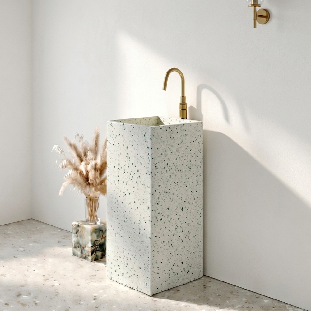 floor-standing-square-pedestal-sink-concrete-or-artificial-stone-casting-mold-img1 Casting Mold for Floor-standing Square Pedestal Sink VC-WLFA0 - Image 1