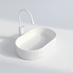 Casting Mold for Oval Stripes Countertop Sink