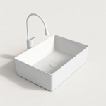 Casting Mold for Raised Square Countertop Sink