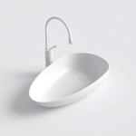 Casting Mold for Teardrop-shaped Countertop Sink