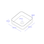 Rounded-Square Casting Mold for Sinks VC-GJW11 - Image 3