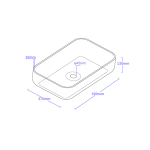 Rectangular Rounded-Corner Casting Mold for Sinks VC-GJW12 - Image 3