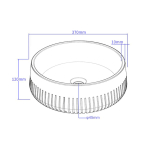 Casting Mold with a Circular Striped Pattern VC-GJW01 - Image 3