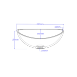 Crescent-Shaped Casting Mold for Sinks VC-GJW07 - Image 3
